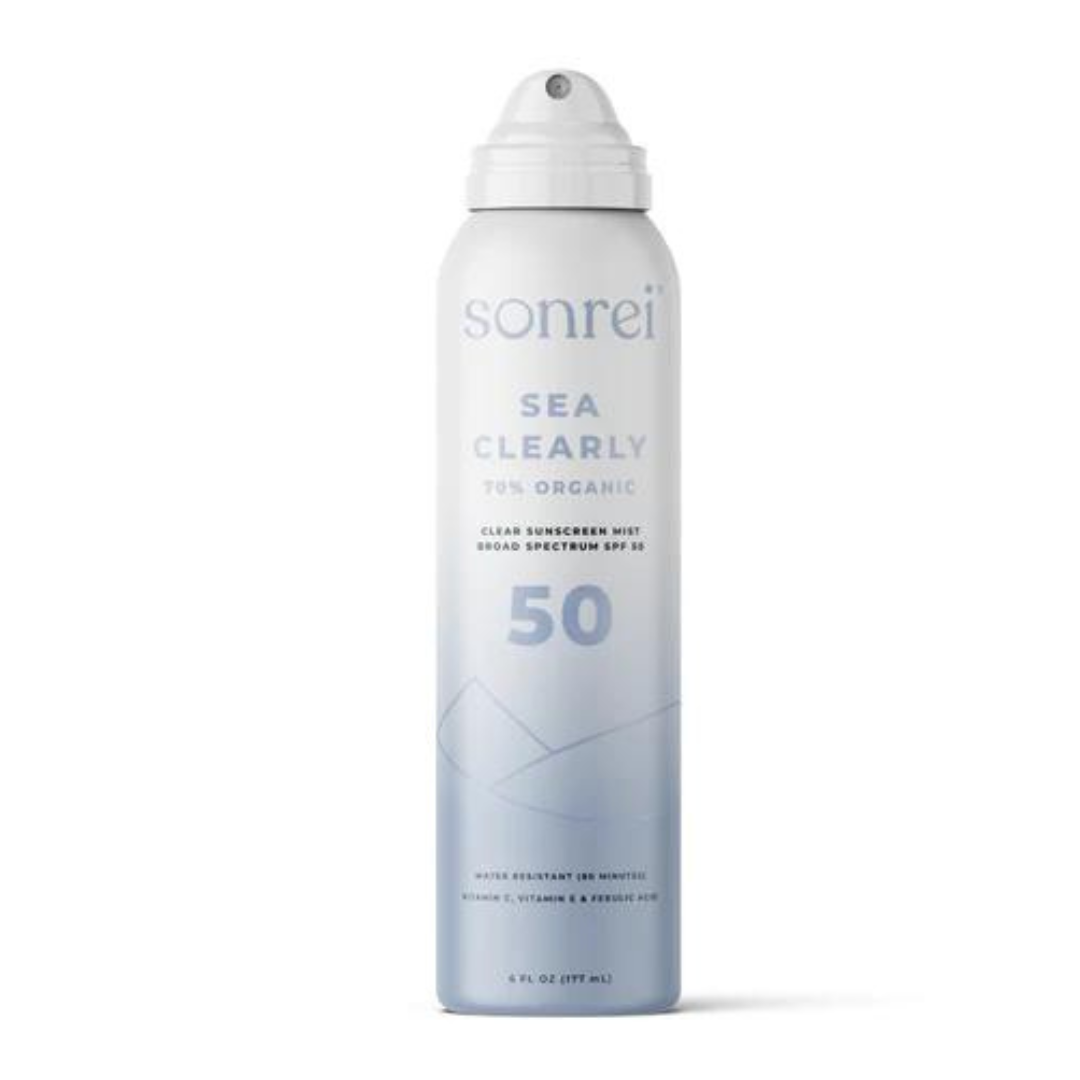 Sea Clearly® Organic SPF 50 Clear Sunscreen Mist